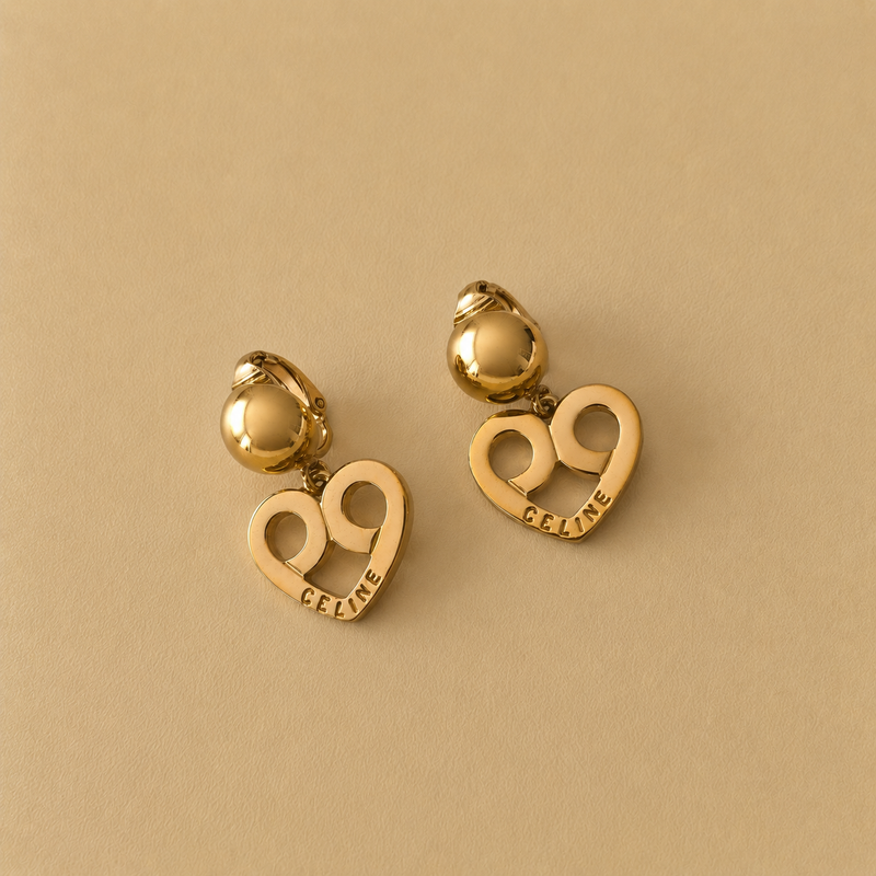 Maison CELINE Paris, Clips Petit coeur