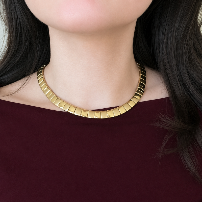 Collier Pavage Romain